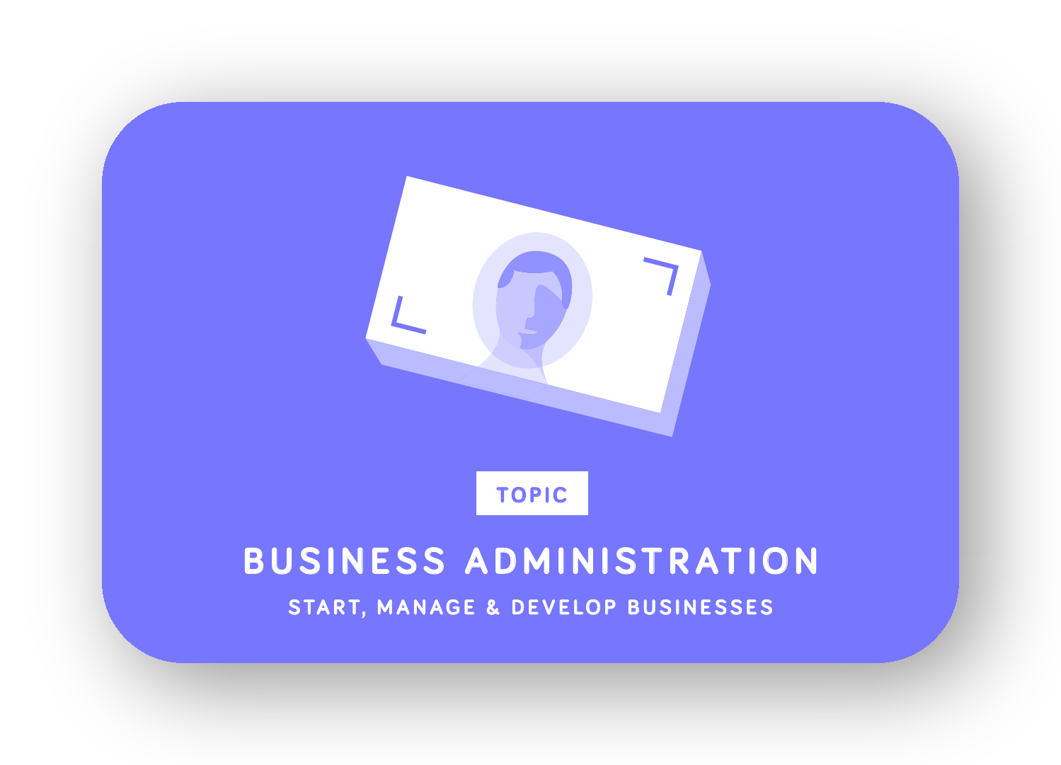 Business Administration card