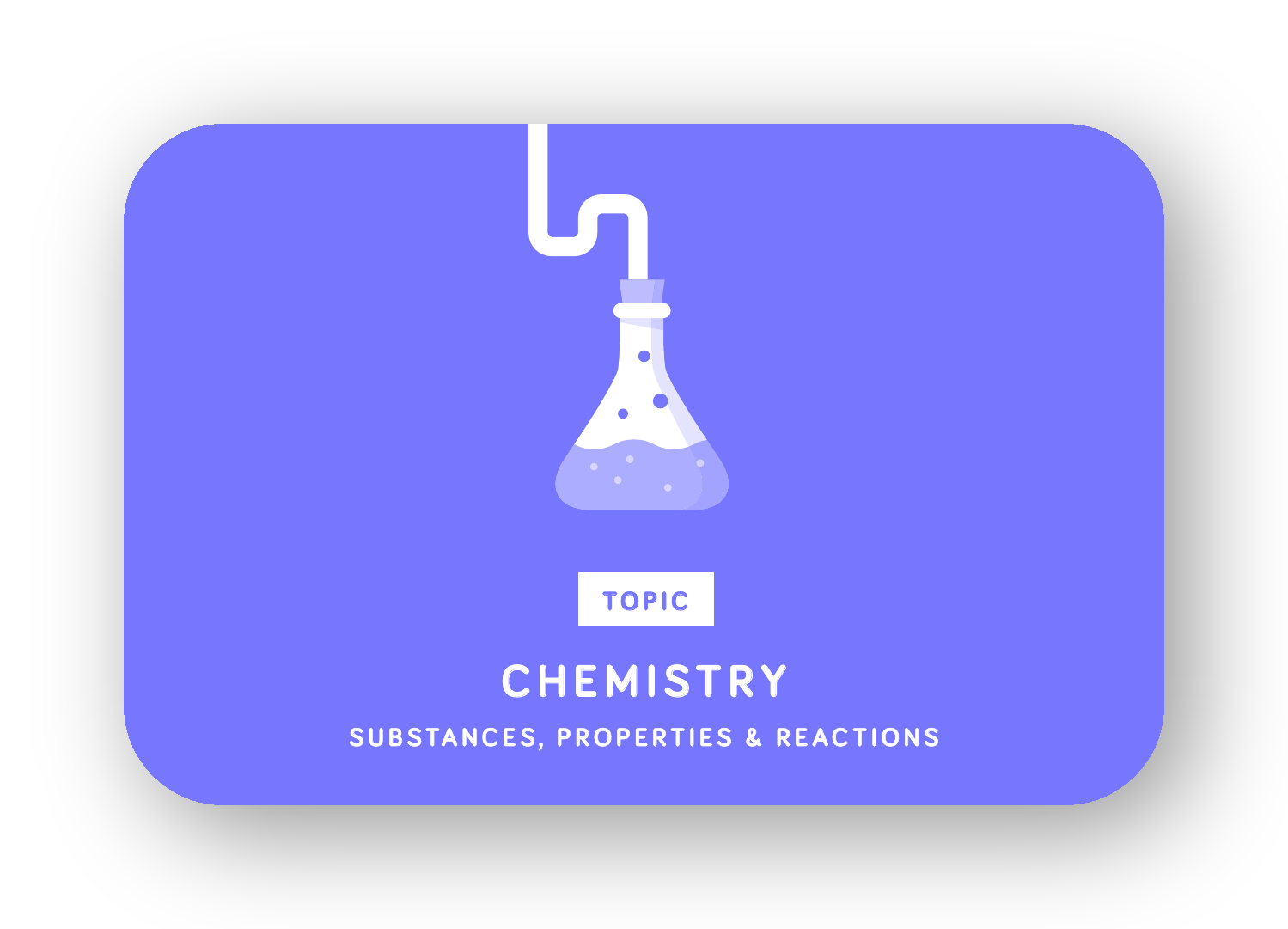 Chemistry card