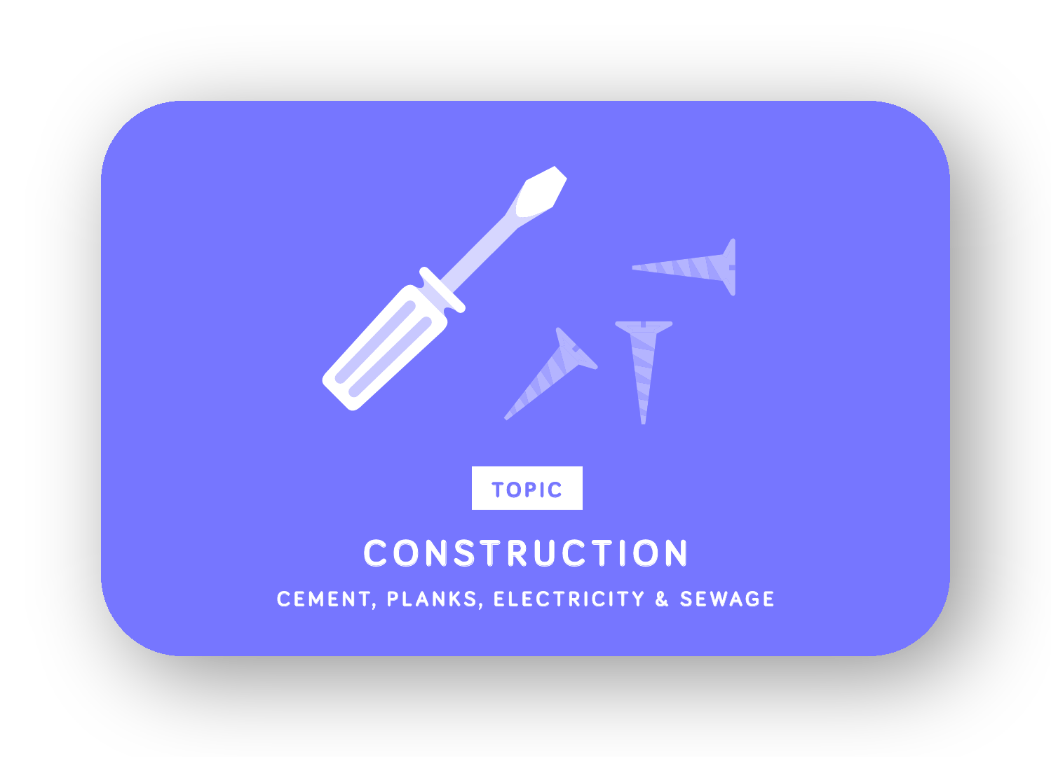 Construction card