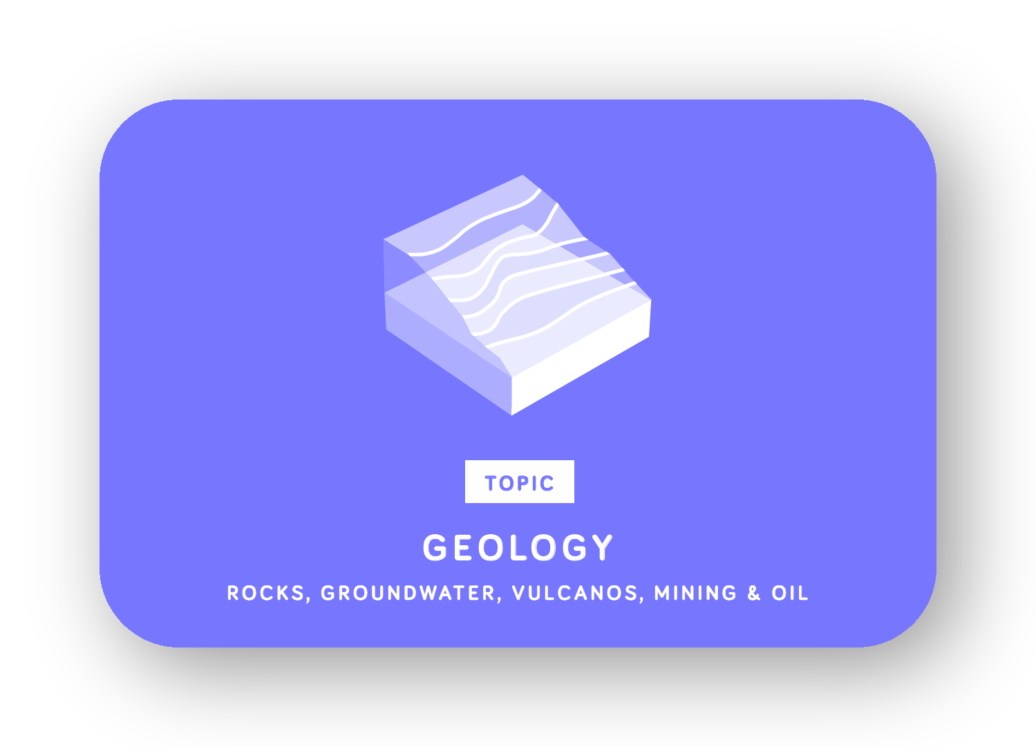 Geology card