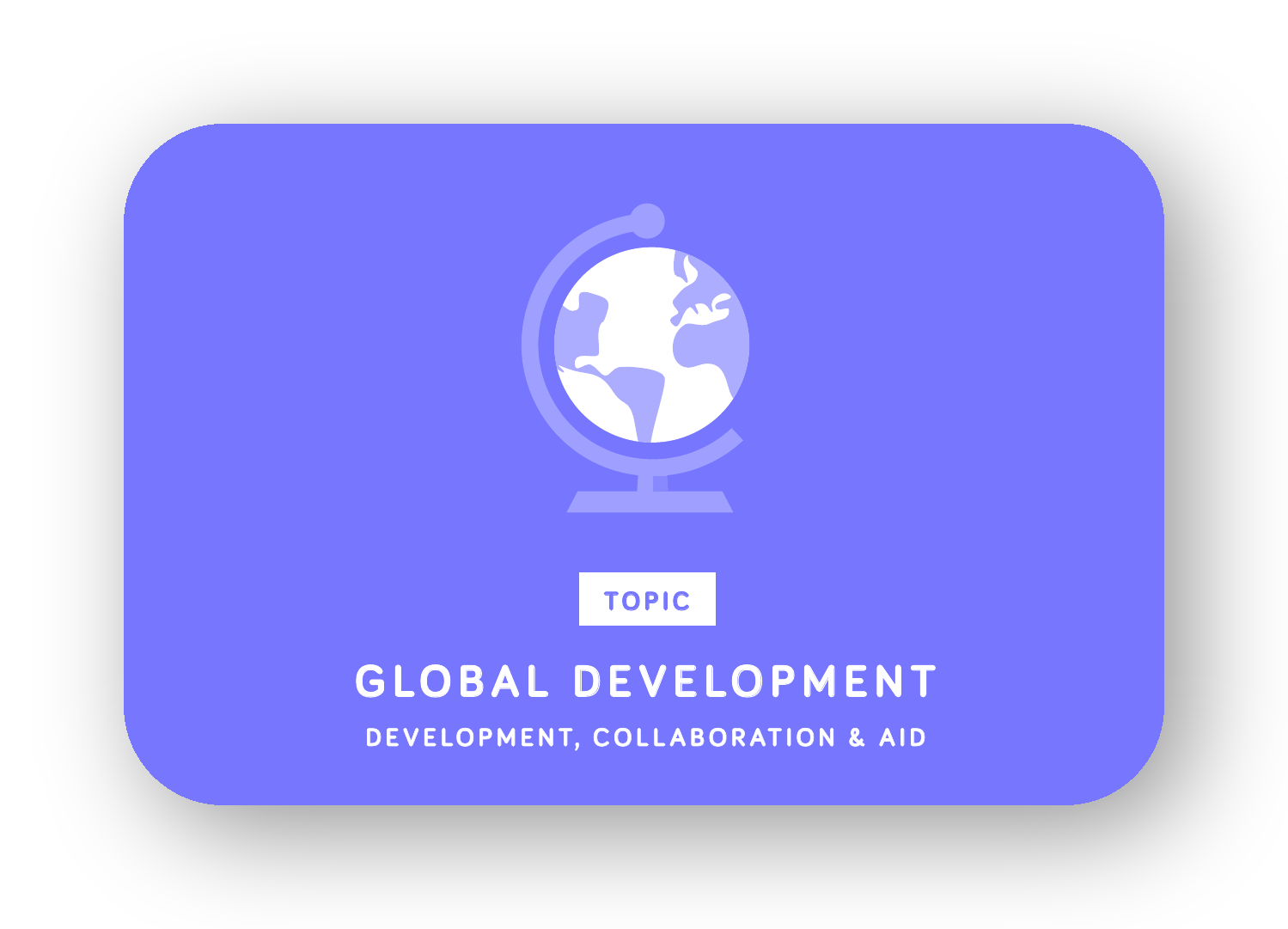 Global Development card