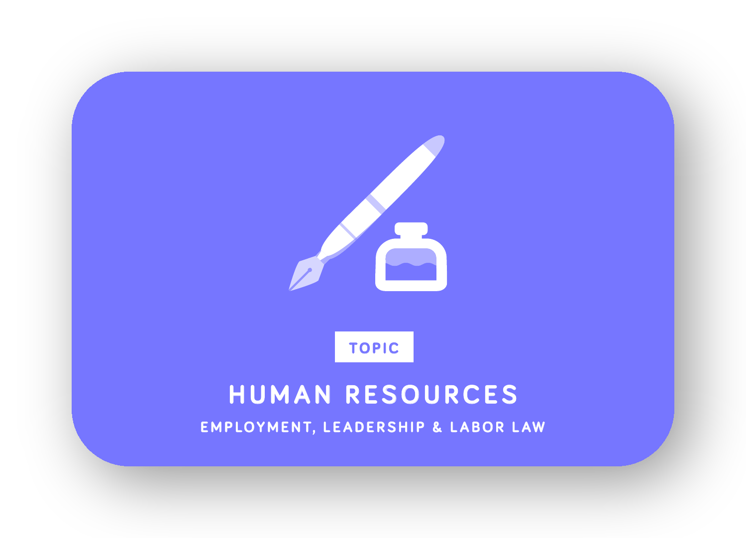 Human Resources card
