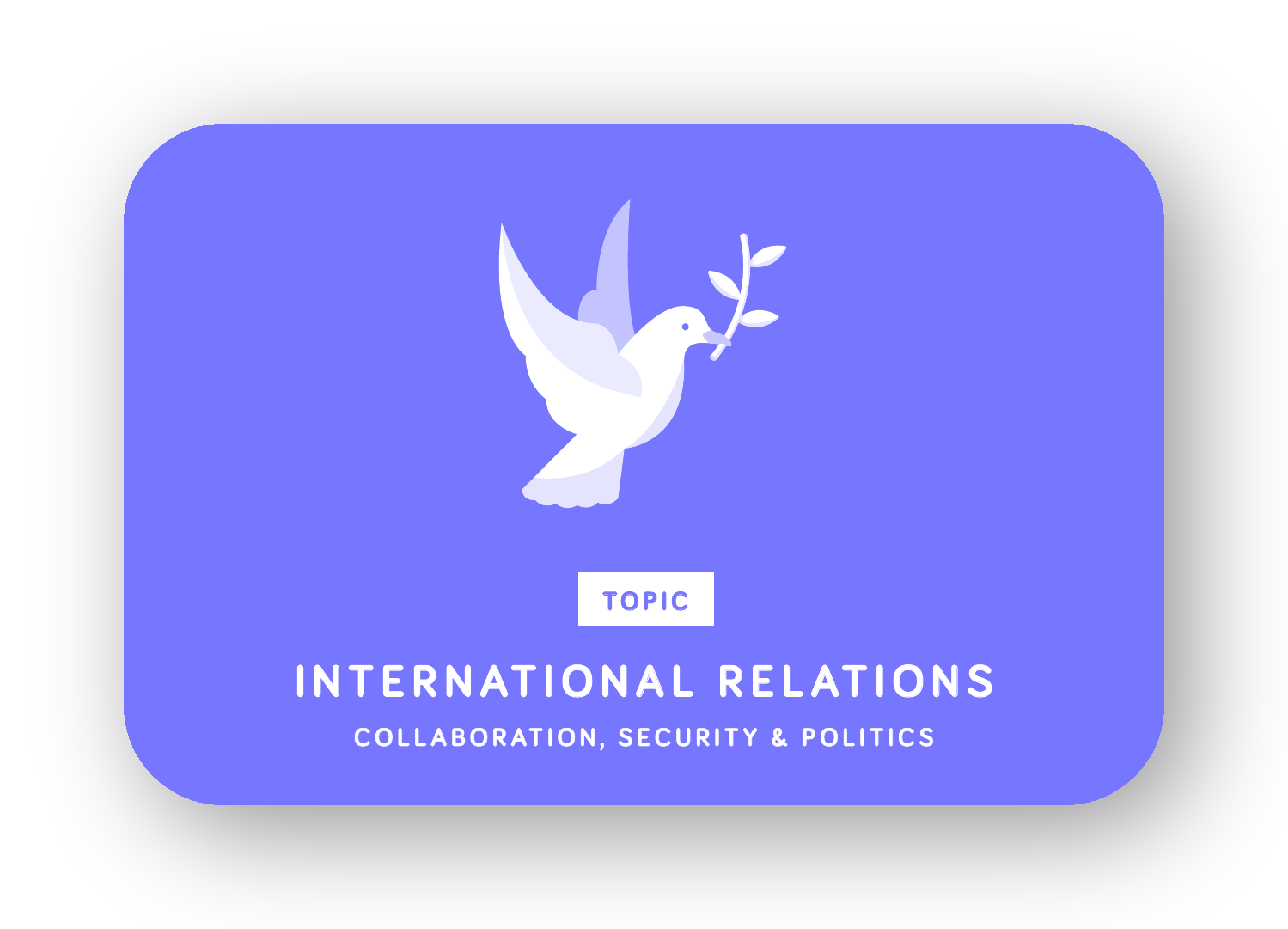 International Relations card