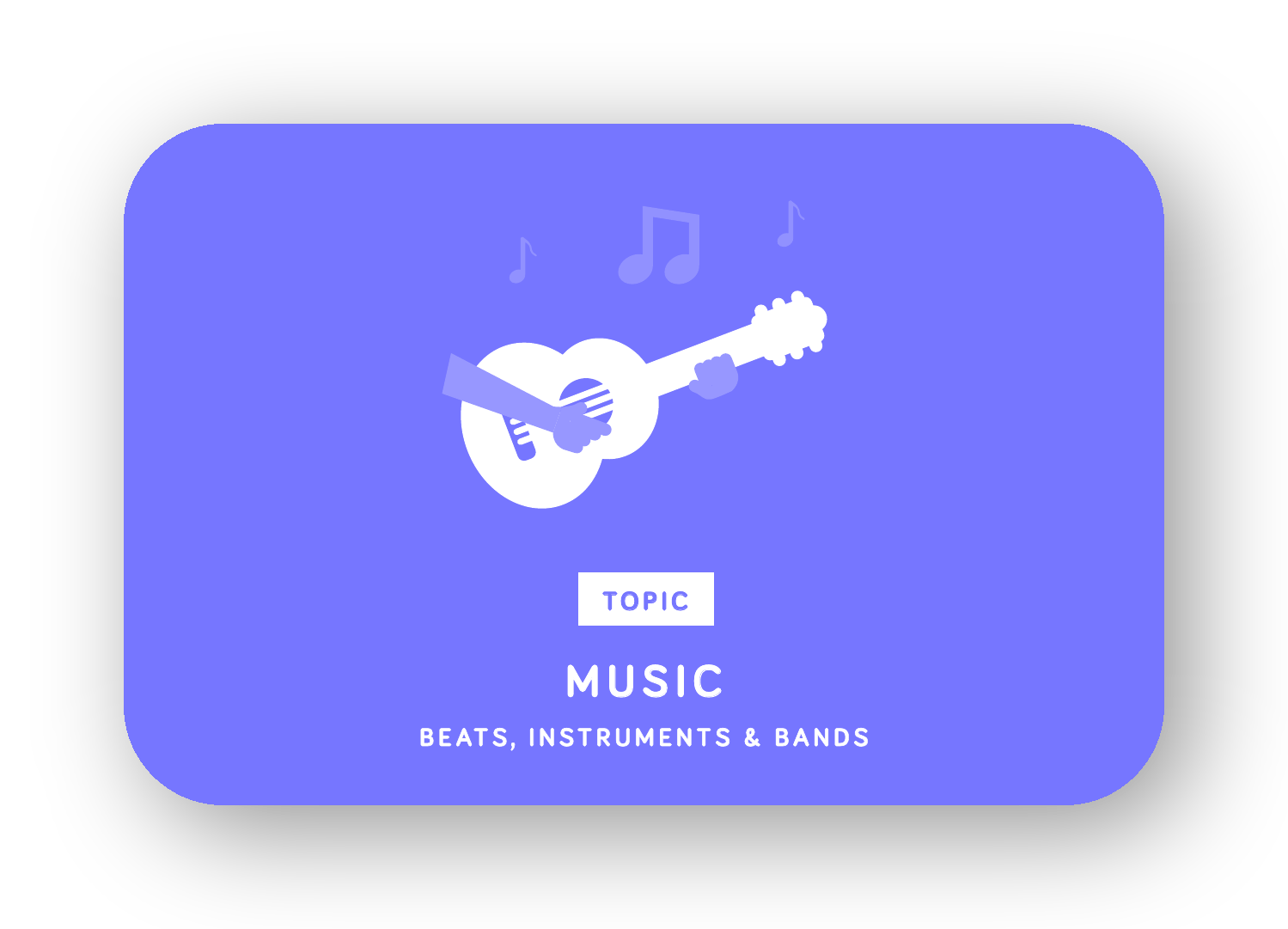 Music card
