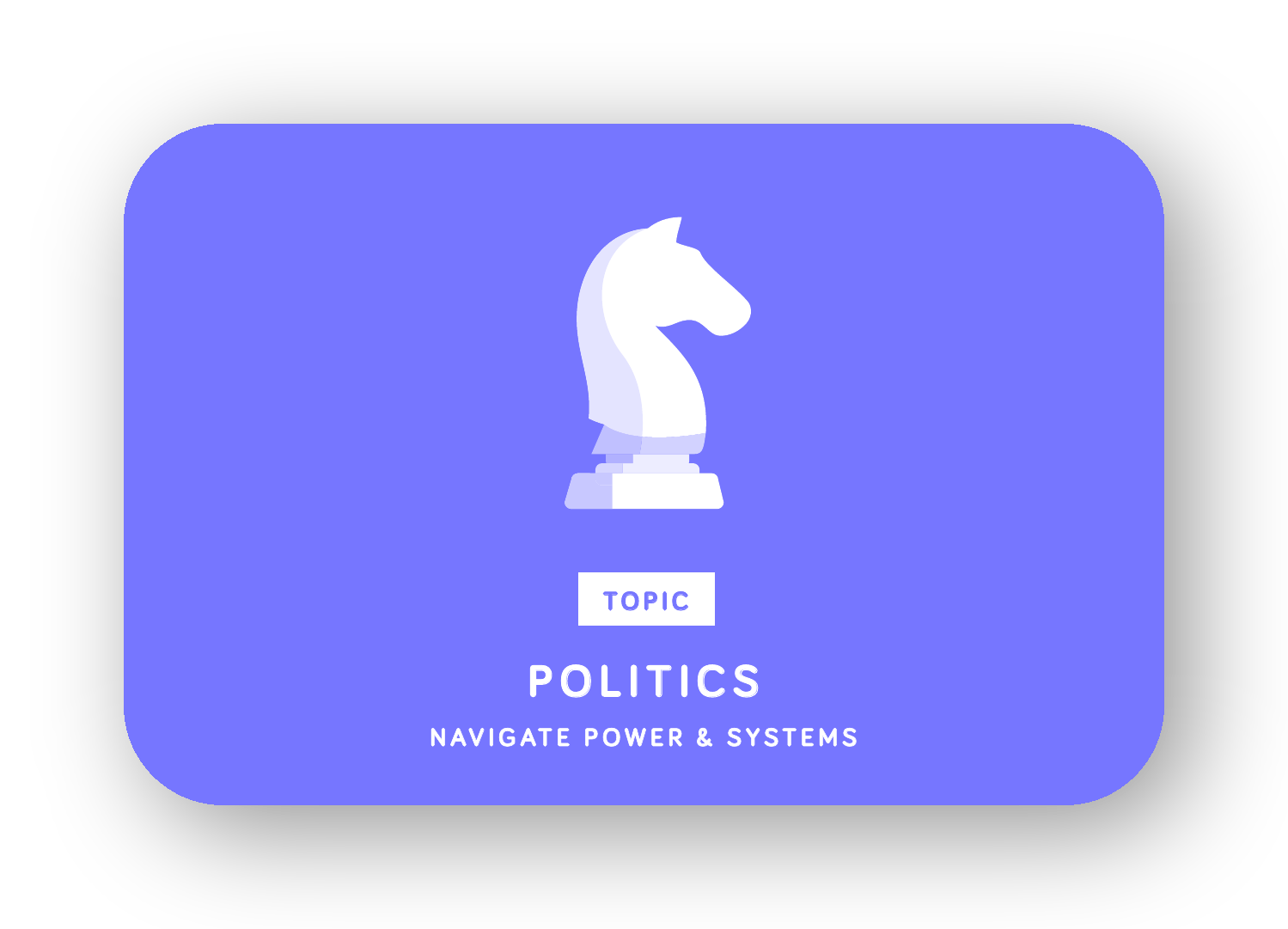 Politics card