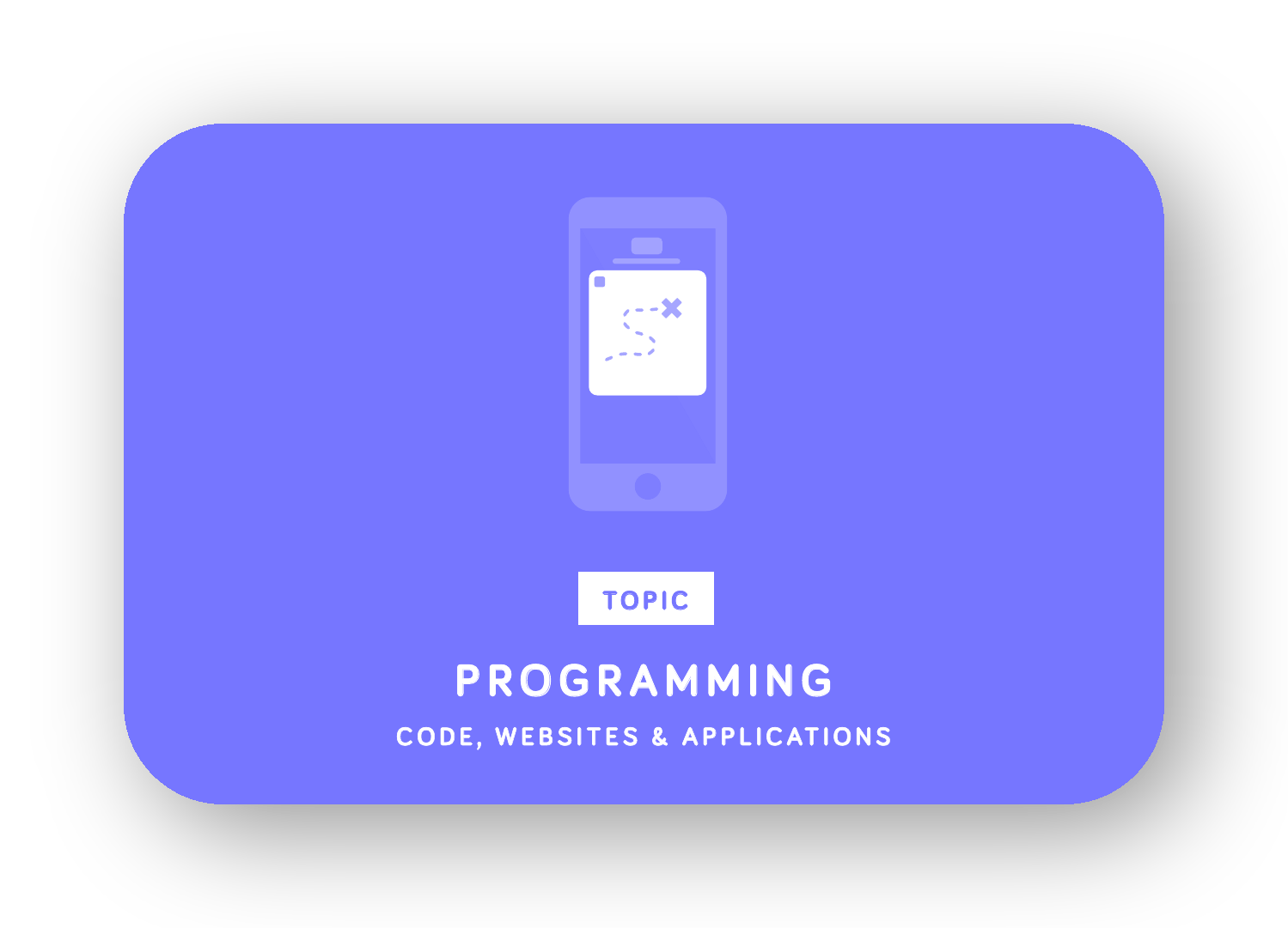 Programming card