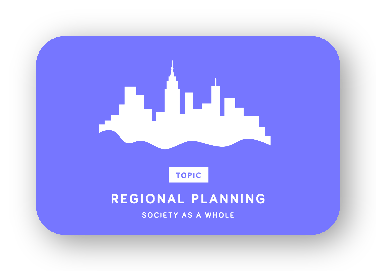 Regional Planning card