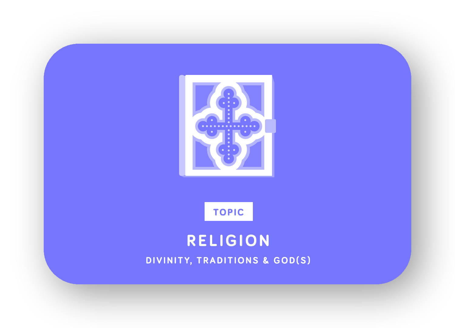 Religion card