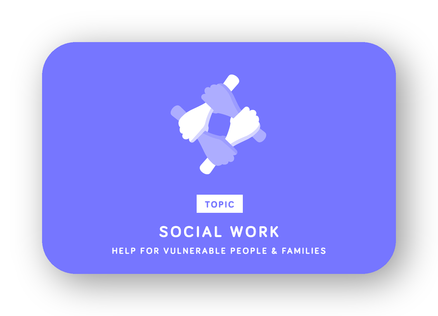 Social Work card