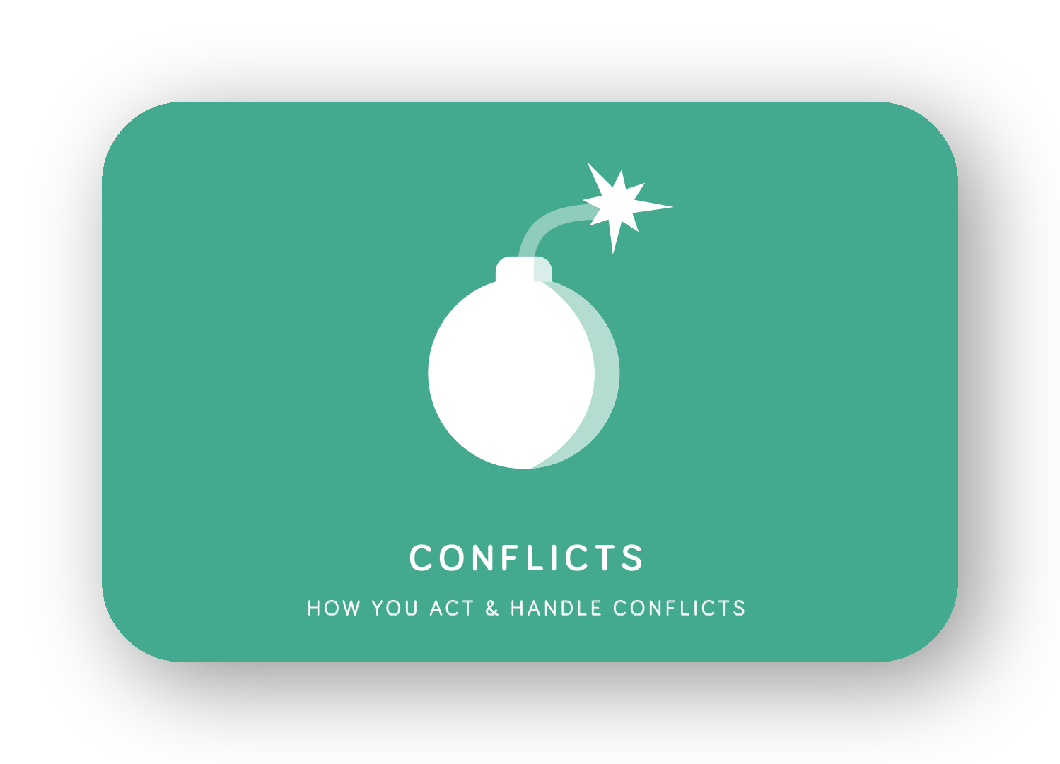 Conflicts card