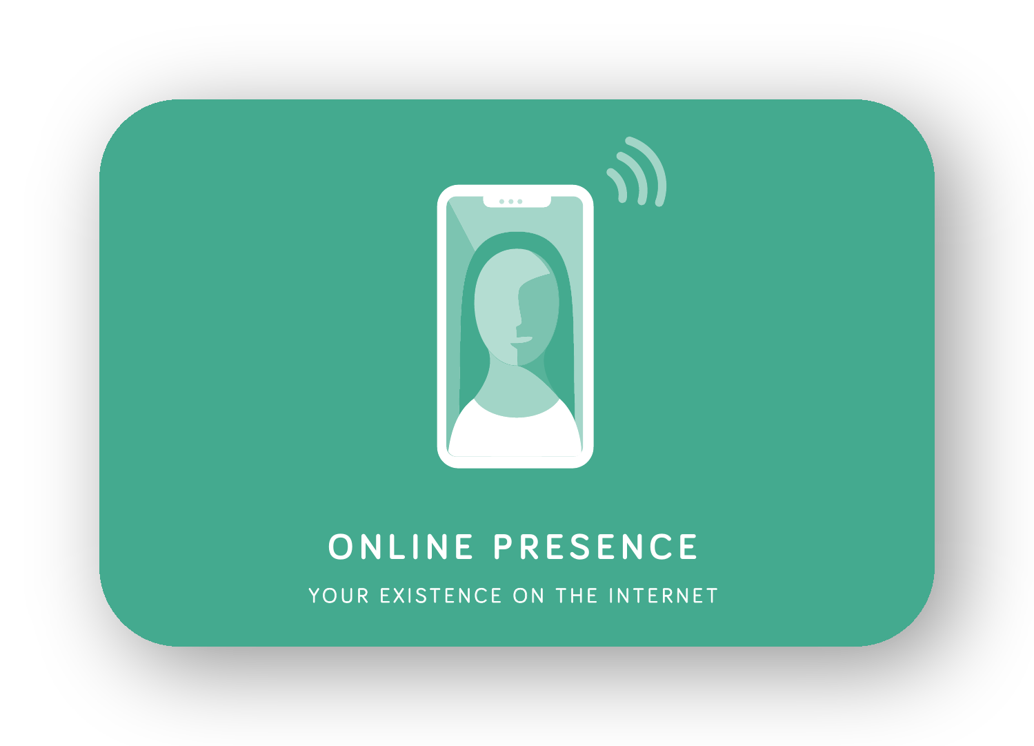 Online Presence card
