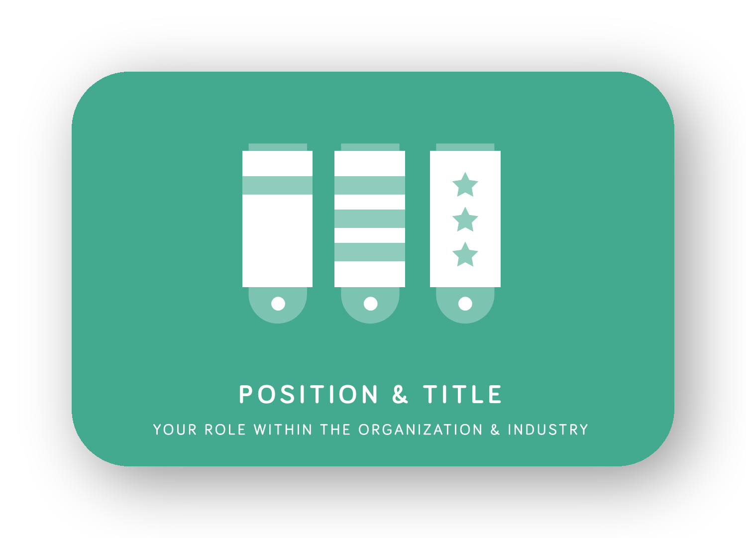 Position & Title card
