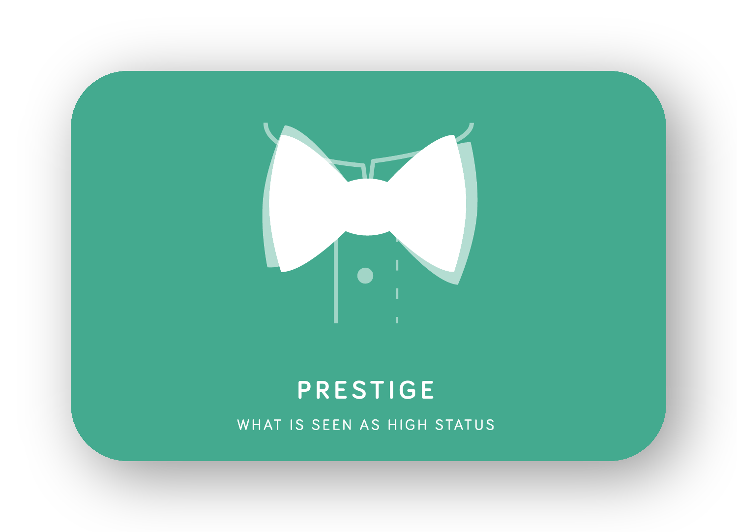 Prestige card
