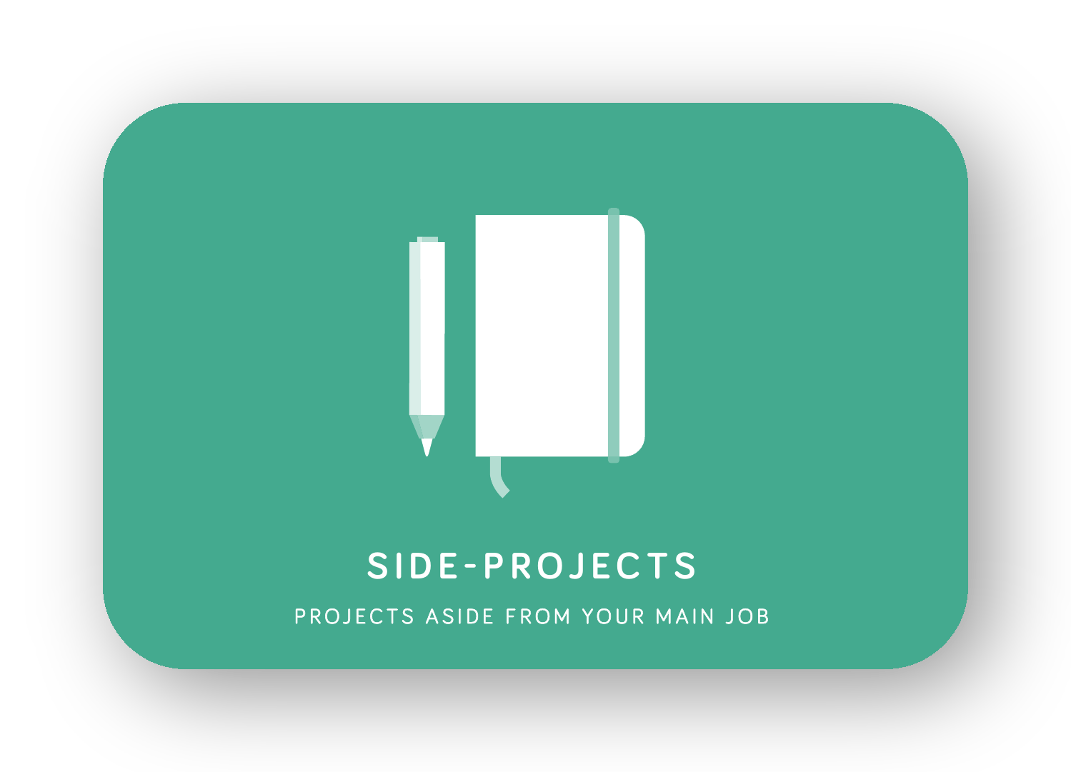 Side-Projects card