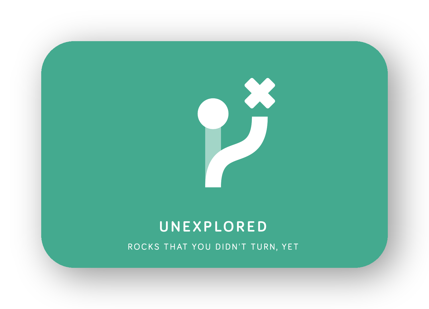 Unexplored card