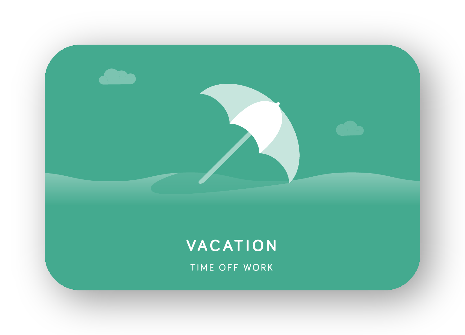 Vacation card