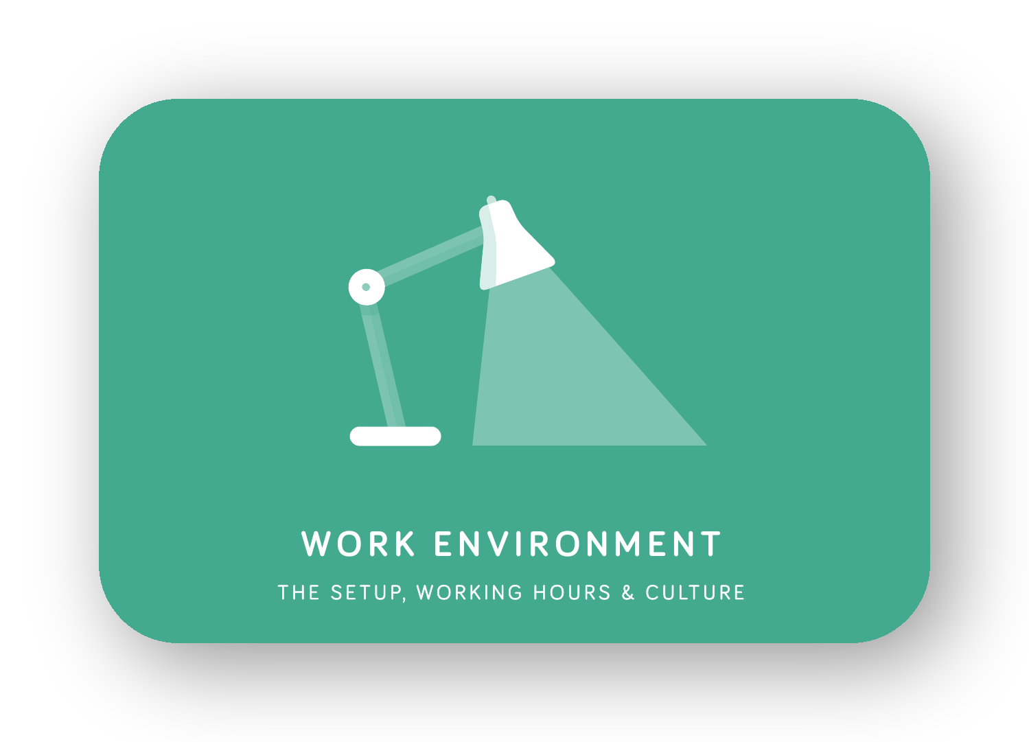 Work Environment card