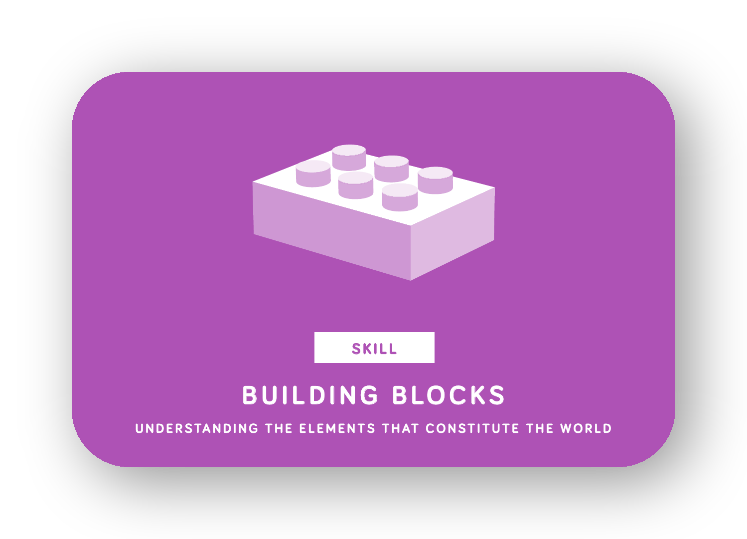 Building Blocks card