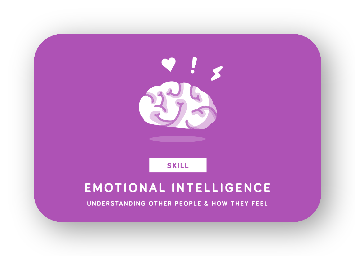 Emotional intelligence card