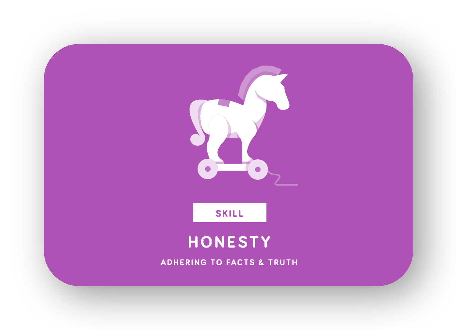 Honesty card