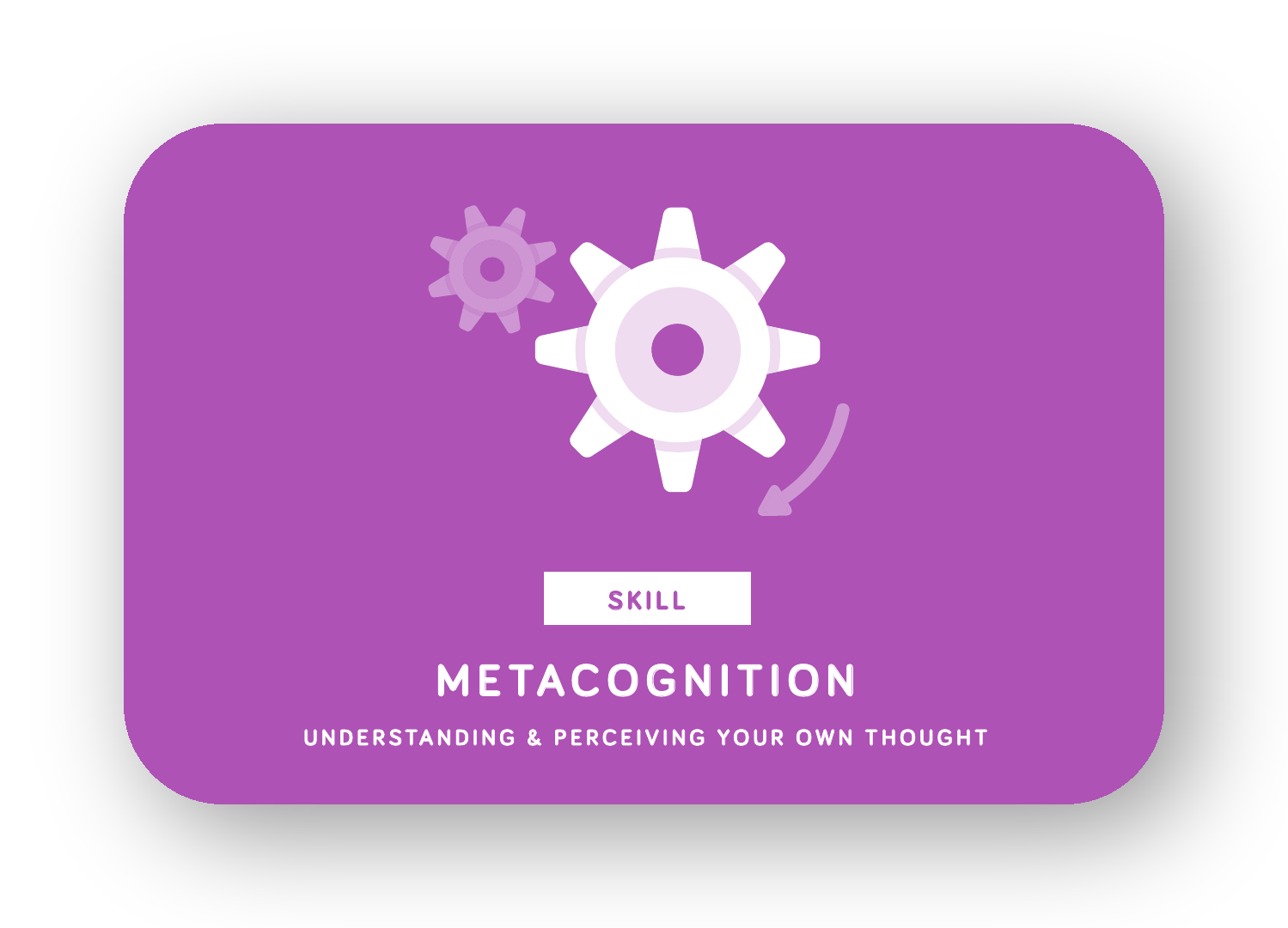 Metacognition card