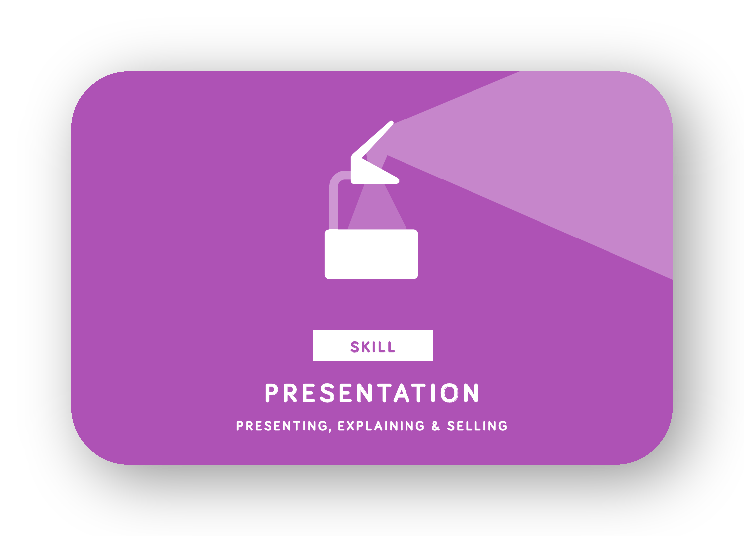 Presentation card