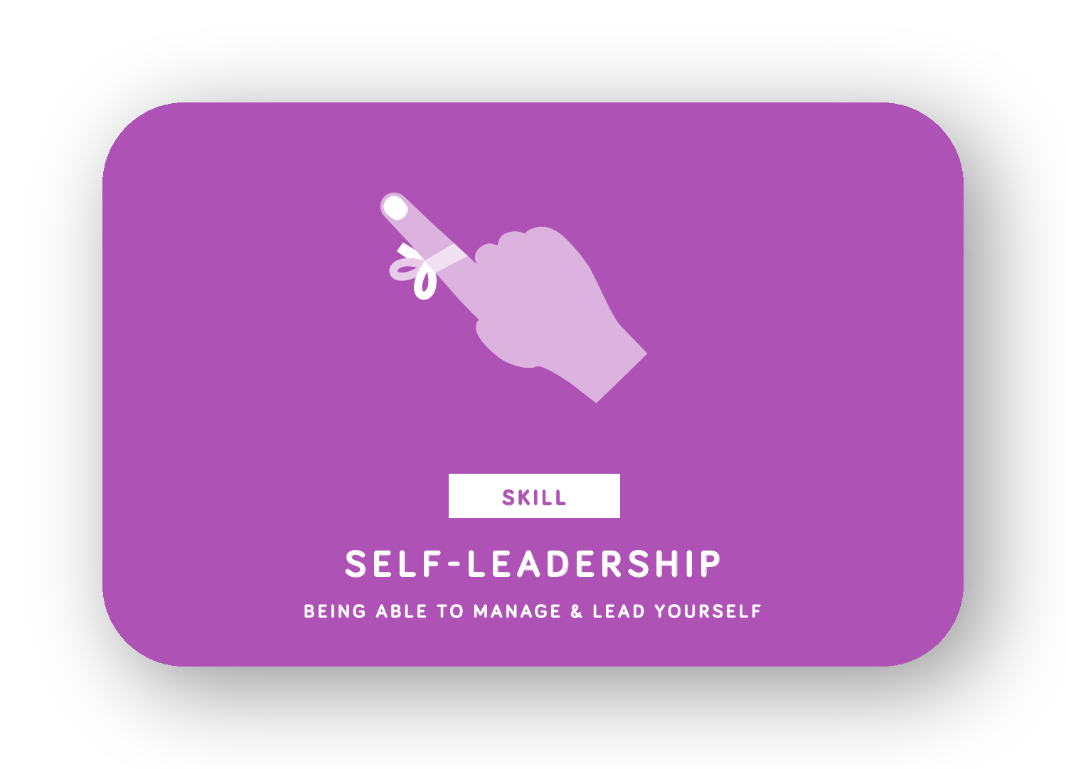 Self-leadership card