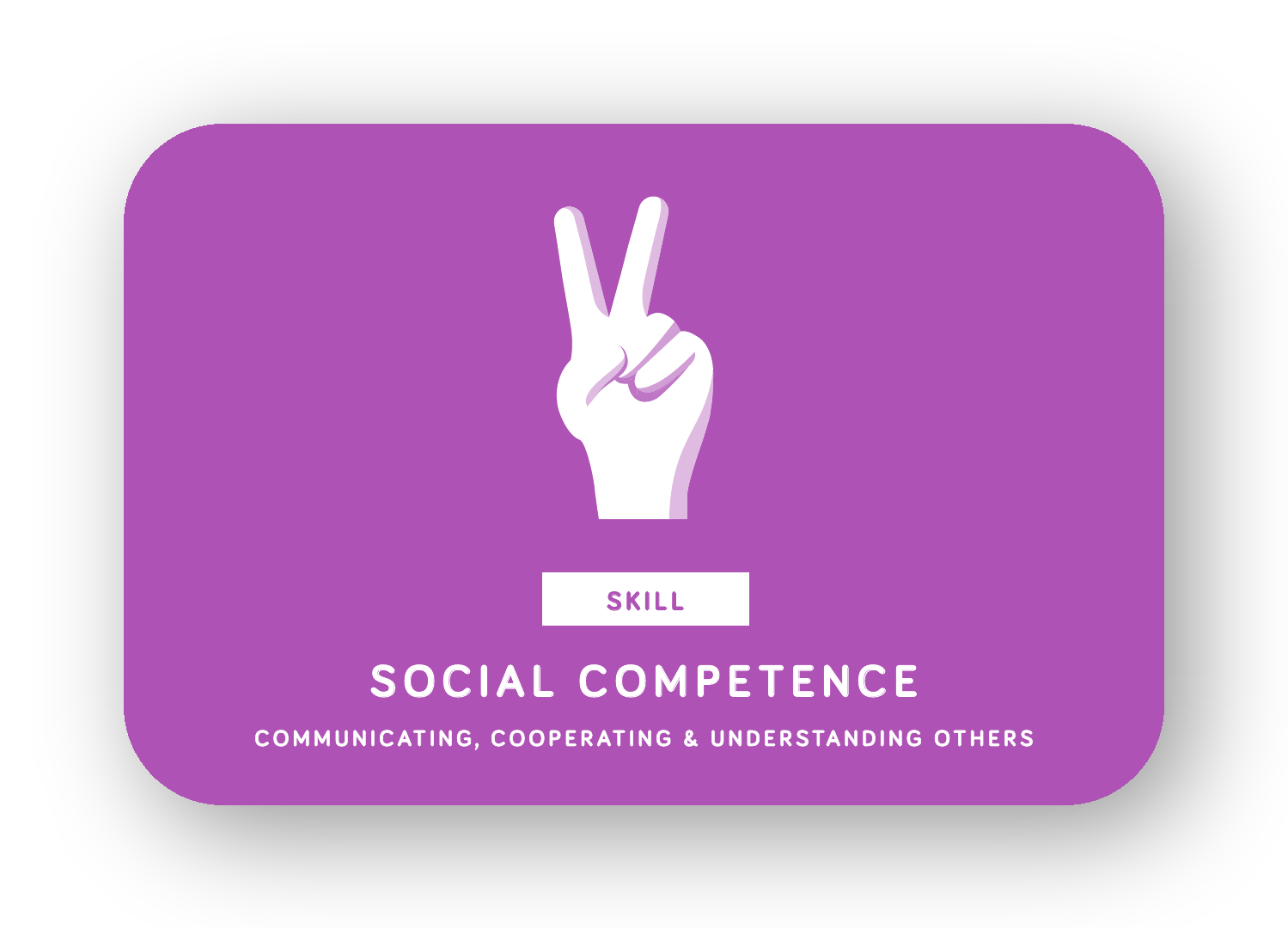 Social competence card