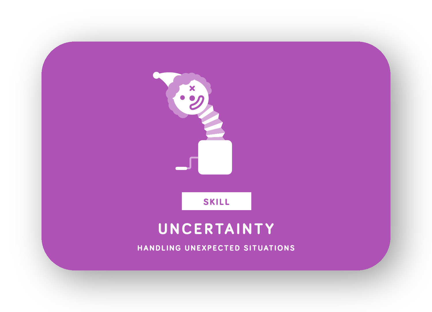 Uncertainty card